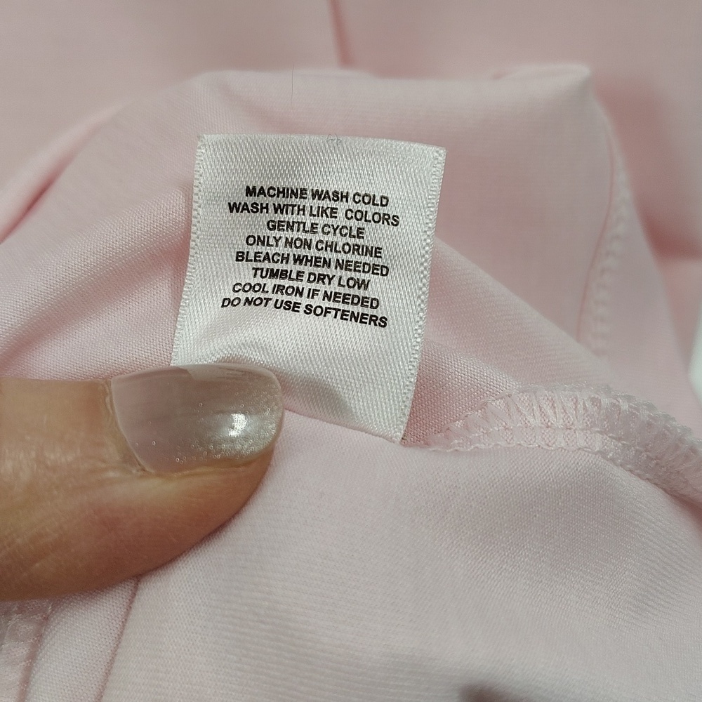 Lady Hagen Sleeveless Golf Polo Light Pink Size XXL V-neck - Picture 4 of 5